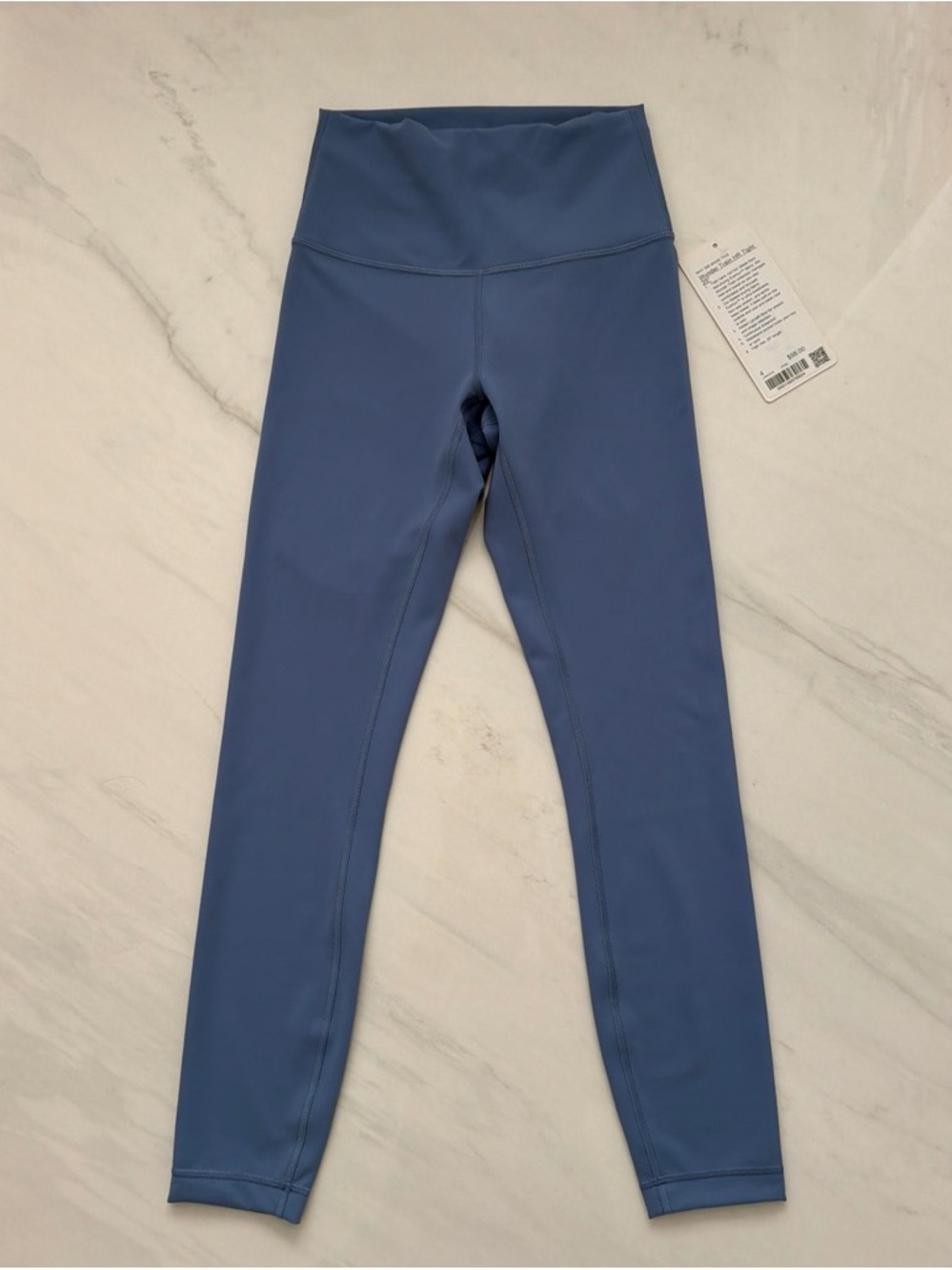 New With Tags Lululemon Wunder Train High Rise Tight 25” Size 4 Prep Blue